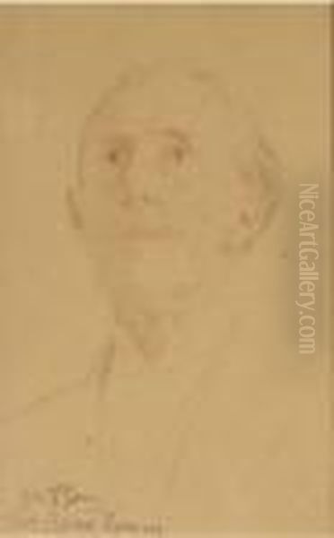 Portrait Of Sir John Buchanan, The British Ambassador Oil Painting by Repin Iliya