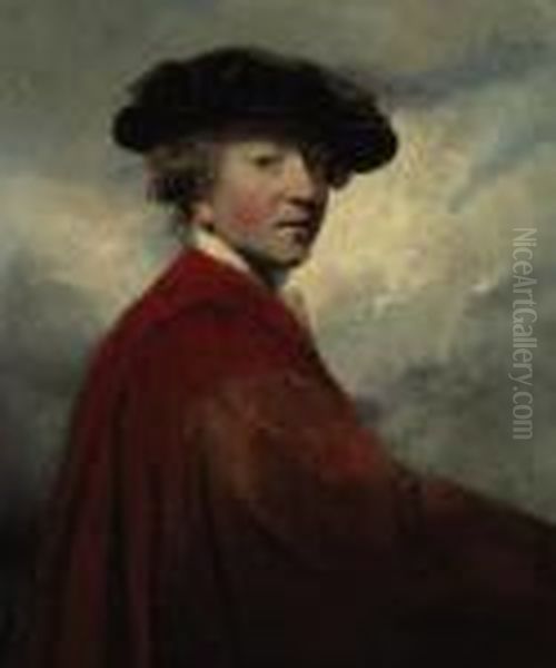 Portrait Of The Artist Oil Painting by Sir Joshua Reynolds