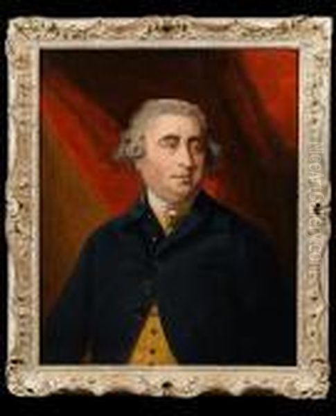 Portrait Of Charles James Fox Oil Painting by Sir Joshua Reynolds