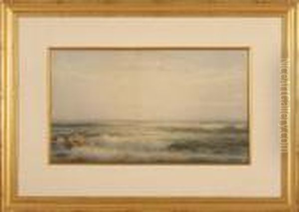 A Summer Morning Oil Painting by William Trost Richards