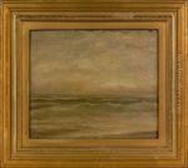 Coastal Scene Oil Painting by William Trost Richards