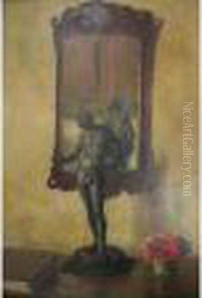 A Love Of Art And Nature Oil Painting by David the Elder Richter