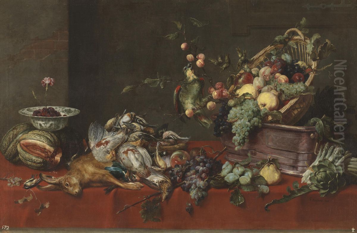 Still life Oil Painting by Frans Snyders