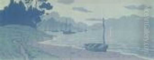 La Feerie Des Heures La Nuit Oil Painting by Henry Parsons Riviere