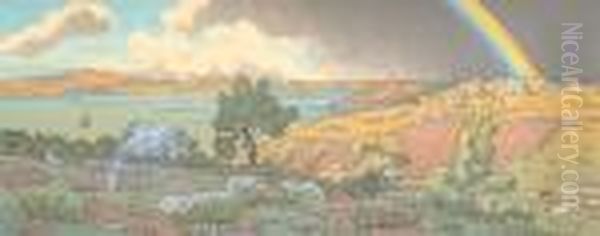 La Feerie Des Heures L'arc En Ciel Oil Painting by Henry Parsons Riviere