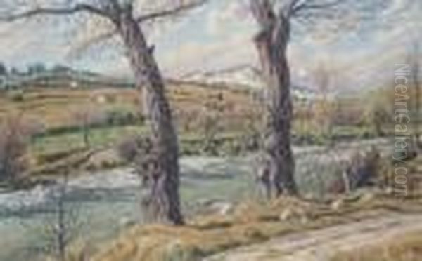 Buis Les Baronnies Oil Painting by Henry Parsons Riviere