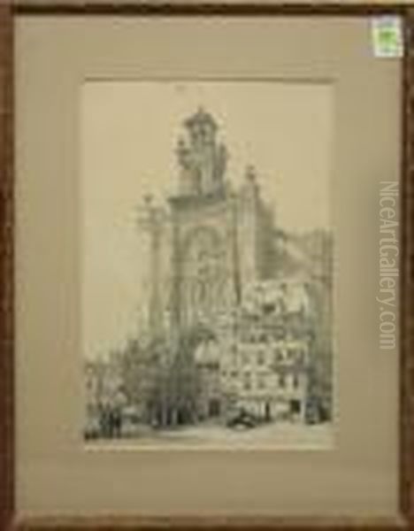 Picturesque Sketches In Spain Oil Painting by David Roberts