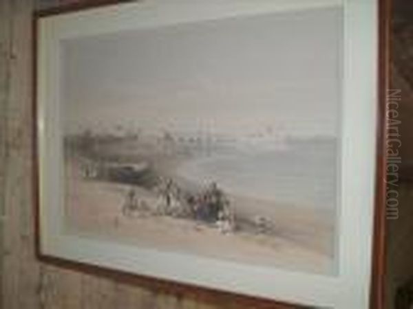 Ancientsidon Oil Painting by David Roberts