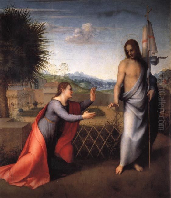 Noli Me Tangere Oil Painting by Andrea Del Sarto