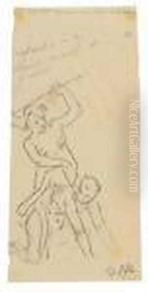 Cocotocratie Oil Painting by Felicien Rops