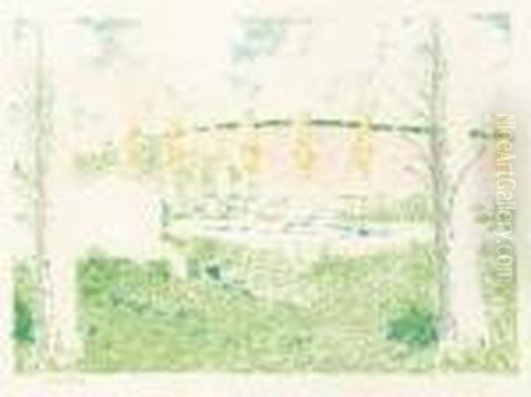 Paysage Avec Maison Oil Painting by Ker Xavier Roussel