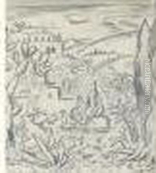 Etude De Nu Oil Painting by Ker Xavier Roussel