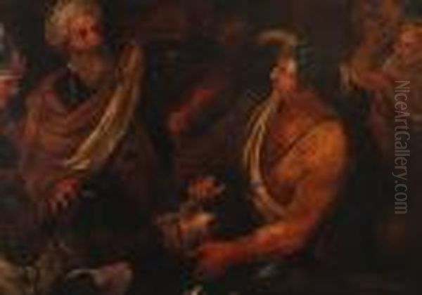 An Allegorical Scene Oil Painting by (studio of) Rubens, Peter Paul