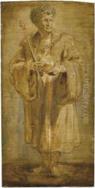 Frederick Iii, Holy Roman Emperor Of The German Nation Oil Painting by (studio of) Rubens, Peter Paul