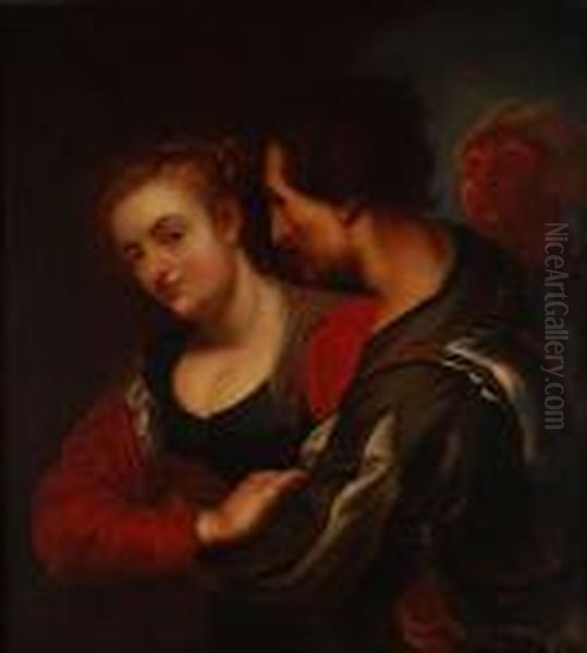 Suzanne Et Lesvieillards Oil Painting by (studio of) Rubens, Peter Paul