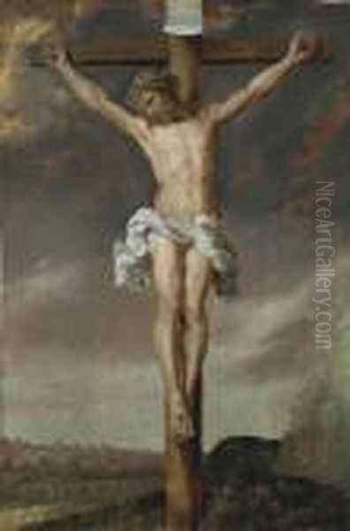 Crucifixion Oil Painting by (studio of) Rubens, Peter Paul