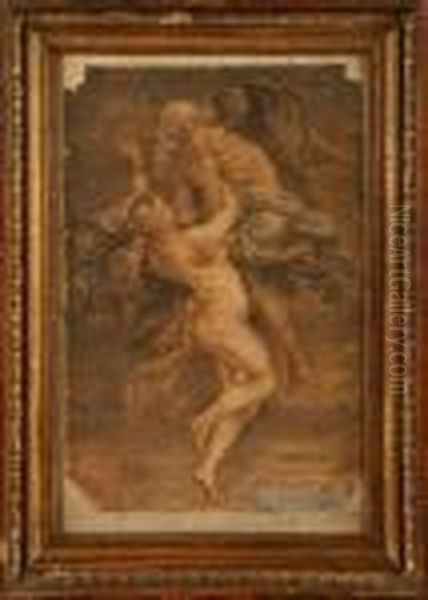 Le Temps Enlevant La Beaute Oil Painting by (studio of) Rubens, Peter Paul