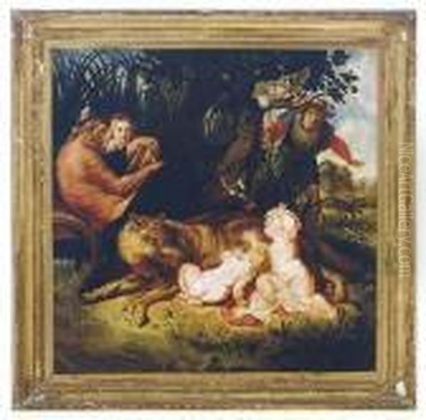 Romulus And Remus Oil Painting by (studio of) Rubens, Peter Paul