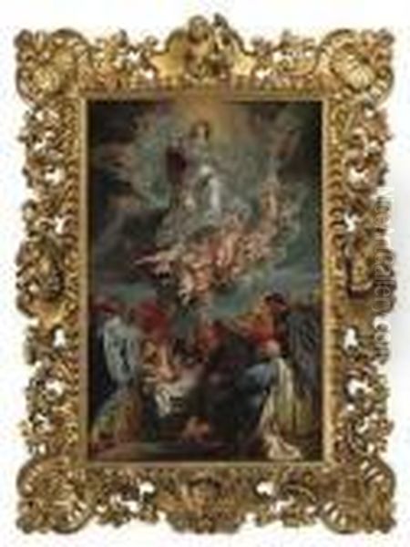 The Assumption Of The Virgin Oil Painting by (studio of) Rubens, Peter Paul
