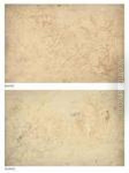 Hippodameia Abducted By 
Thecentaur Eurytion, And Hercules Overcoming The River-god Achelous 
Inthe Form Of A Bull Oil Painting by (studio of) Rubens, Peter Paul