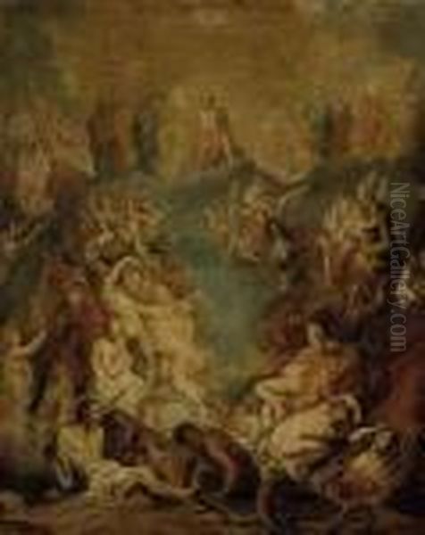 The Last Judgment Oil Painting by (studio of) Rubens, Peter Paul