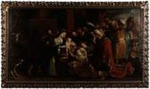 Adoration Of The Magi Oil Painting by (studio of) Rubens, Peter Paul