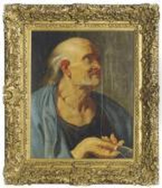 Saint Bartholomew Oil Painting by (studio of) Rubens, Peter Paul
