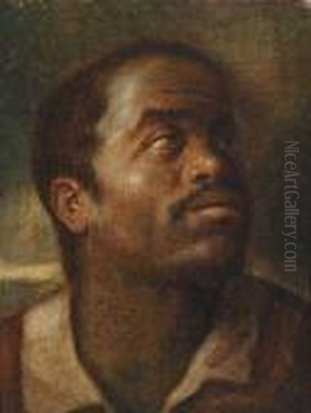 Nachfolge Der Kopfeines Mauren Oil Painting by (studio of) Rubens, Peter Paul