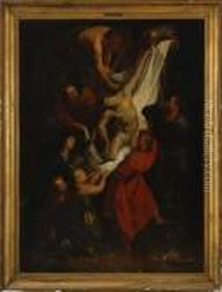 Descente De Croix Oil Painting by (studio of) Rubens, Peter Paul
