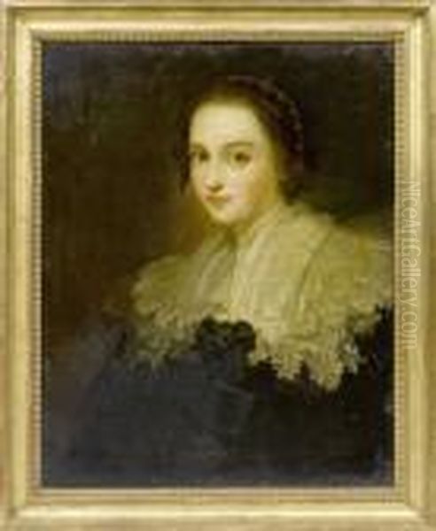 Portrait De Femme Oil Painting by (studio of) Rubens, Peter Paul