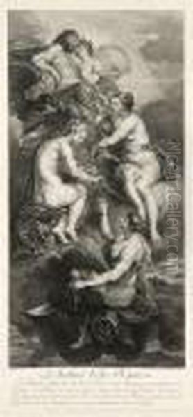 La Vie De Marie De Medicis Oil Painting by (studio of) Rubens, Peter Paul