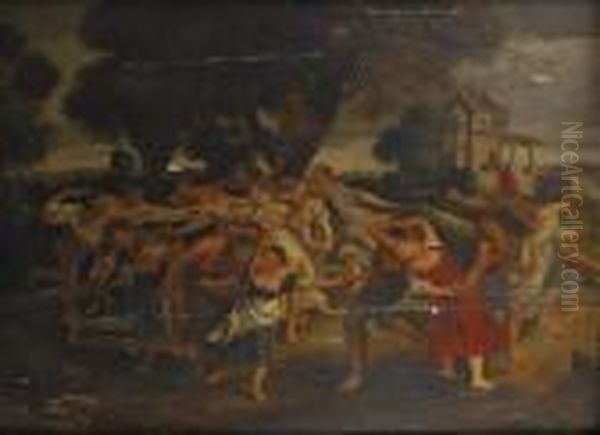 La Kermesse Villageoise Oil Painting by (studio of) Rubens, Peter Paul
