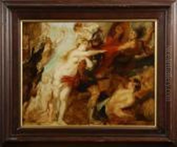Efter Oil Painting by (studio of) Rubens, Peter Paul