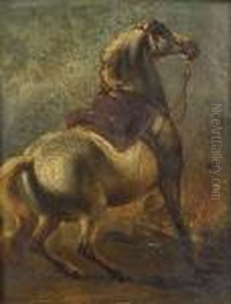 Un Cheval Oil Painting by (studio of) Rubens, Peter Paul
