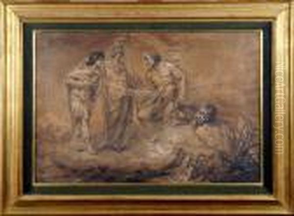 Scene Mythologique Oil Painting by (studio of) Rubens, Peter Paul