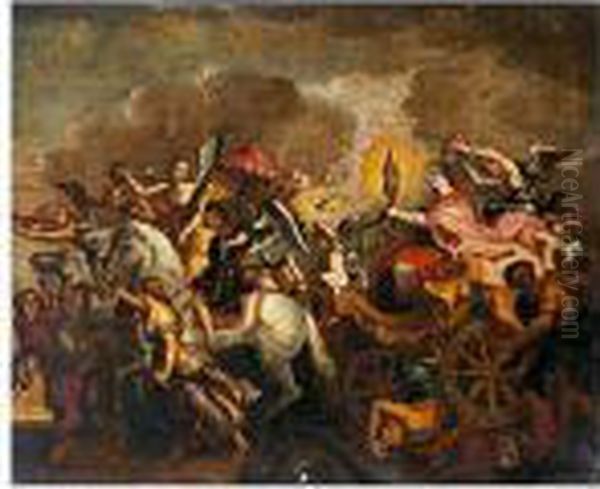 Triunfo De La Eucaristia Oil Painting by (studio of) Rubens, Peter Paul