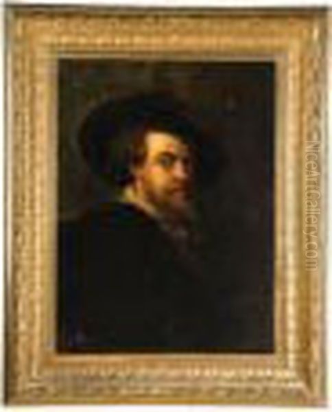 Portrait Of A Gentleman Oil Painting by (studio of) Rubens, Peter Paul