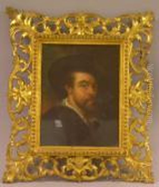 Self-portrait Oil Painting by (studio of) Rubens, Peter Paul