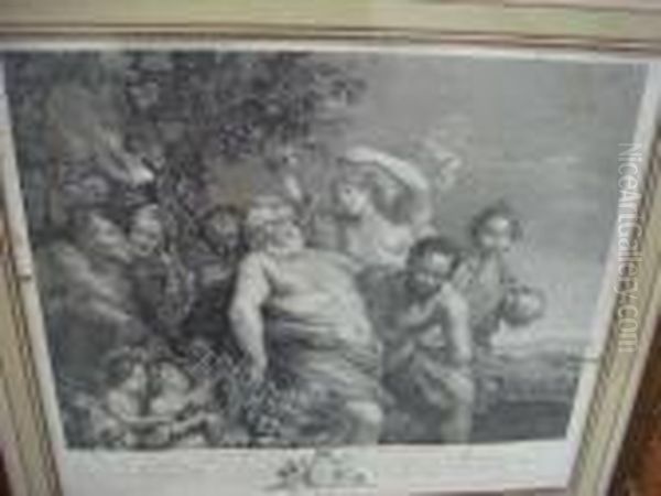 La Marche De Silene Oil Painting by (studio of) Rubens, Peter Paul