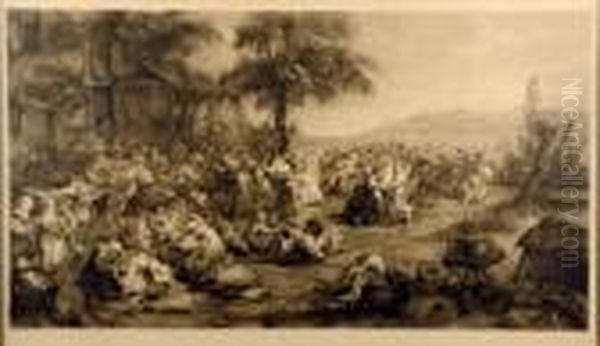 Kermesse Flamande Oil Painting by (studio of) Rubens, Peter Paul