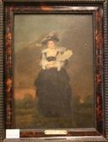 Retrato De La Mujer De Rubens Oil Painting by (studio of) Rubens, Peter Paul
