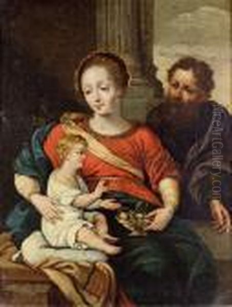 Sainte Famille Oil Painting by (studio of) Rubens, Peter Paul