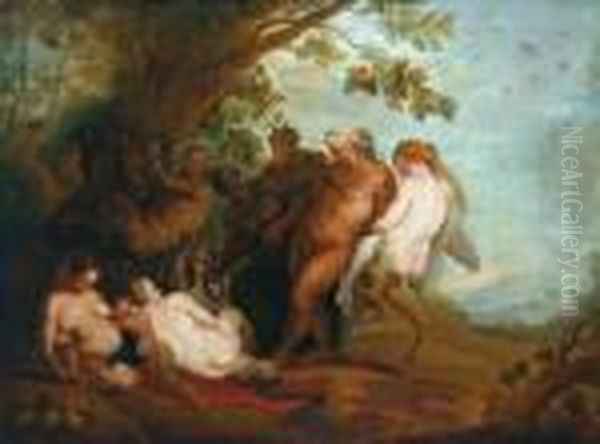 Baccanale Oil Painting by (studio of) Rubens, Peter Paul
