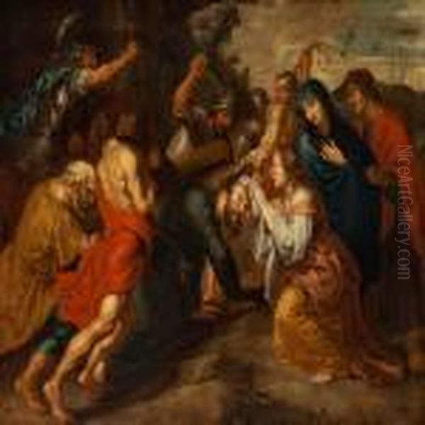 Via Dolorosa Oil Painting by (studio of) Rubens, Peter Paul