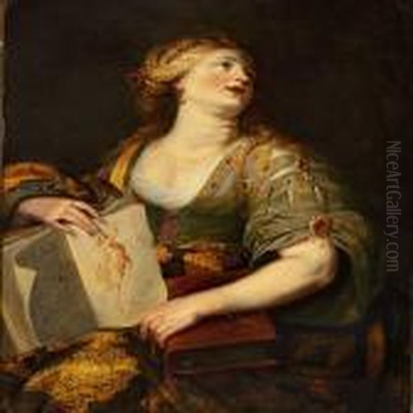Casta Faue Lucina, Tuus Iam Regnat Appollo Oil Painting by (studio of) Rubens, Peter Paul