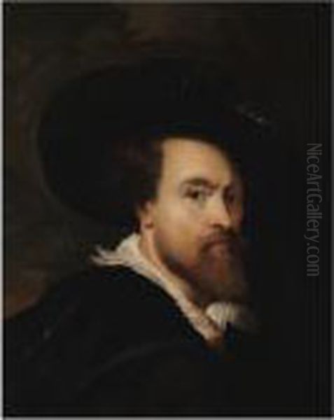 Autoritratto Oil Painting by (studio of) Rubens, Peter Paul