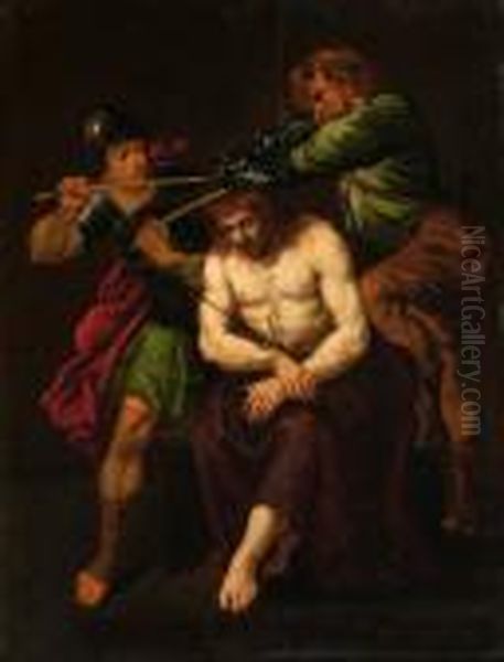 The Arrest Of Christ Oil Painting by (studio of) Rubens, Peter Paul