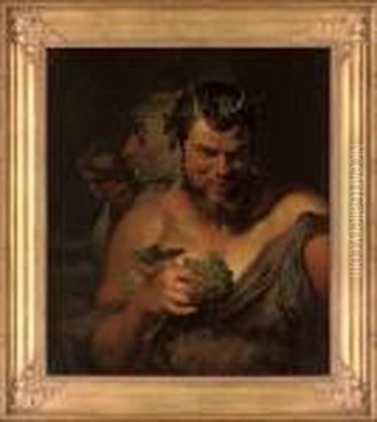 A Homage To The Grape Oil Painting by (studio of) Rubens, Peter Paul