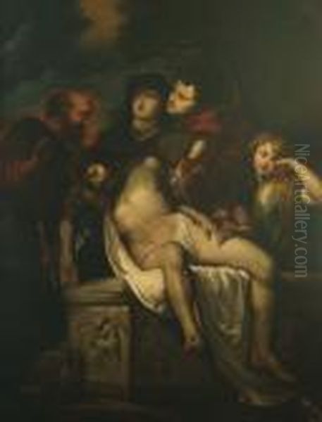 La Pieta Oil Painting by (studio of) Rubens, Peter Paul