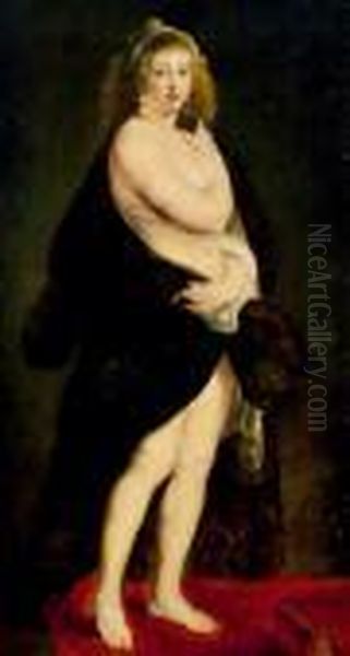 La Pelliccetta Oil Painting by (studio of) Rubens, Peter Paul